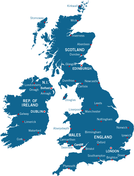 Uk Map - United Socialist States Of Europe (441x578)