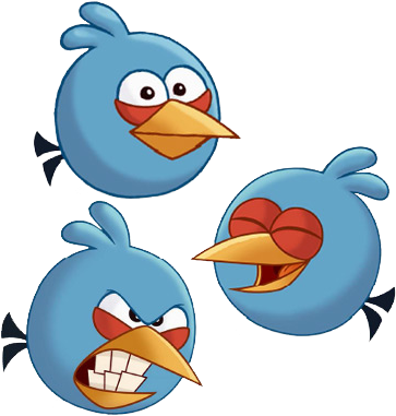 Views - Angry Birds Toons Blues (400x400)
