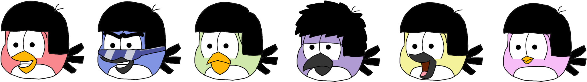 Princess Sackboy3659 3 2 Angry Birds Osomatsu San By - Mr. Osomatsu (2107x378)