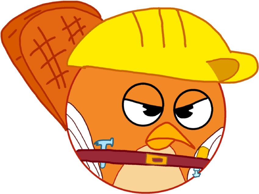 Angry Birds Handy By Fanvideogames - Cartoon (894x894)