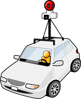 Google Still Holds Your Data Collected From Street - Google Street View Car Png (331x406)