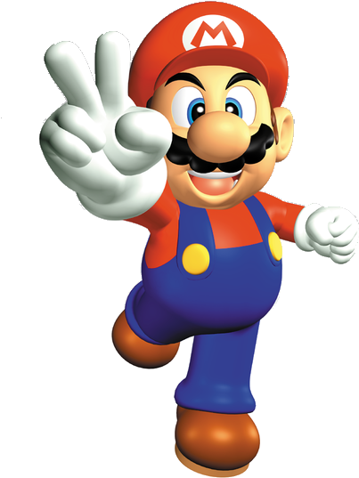480px-mario - Super Mario 64 Mario Sprite (480x600)