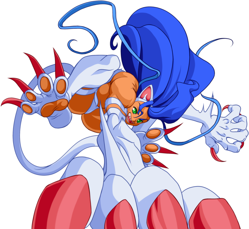 Felicia Victory Screen Hd By Zabzarock - Cartoon (960x833)