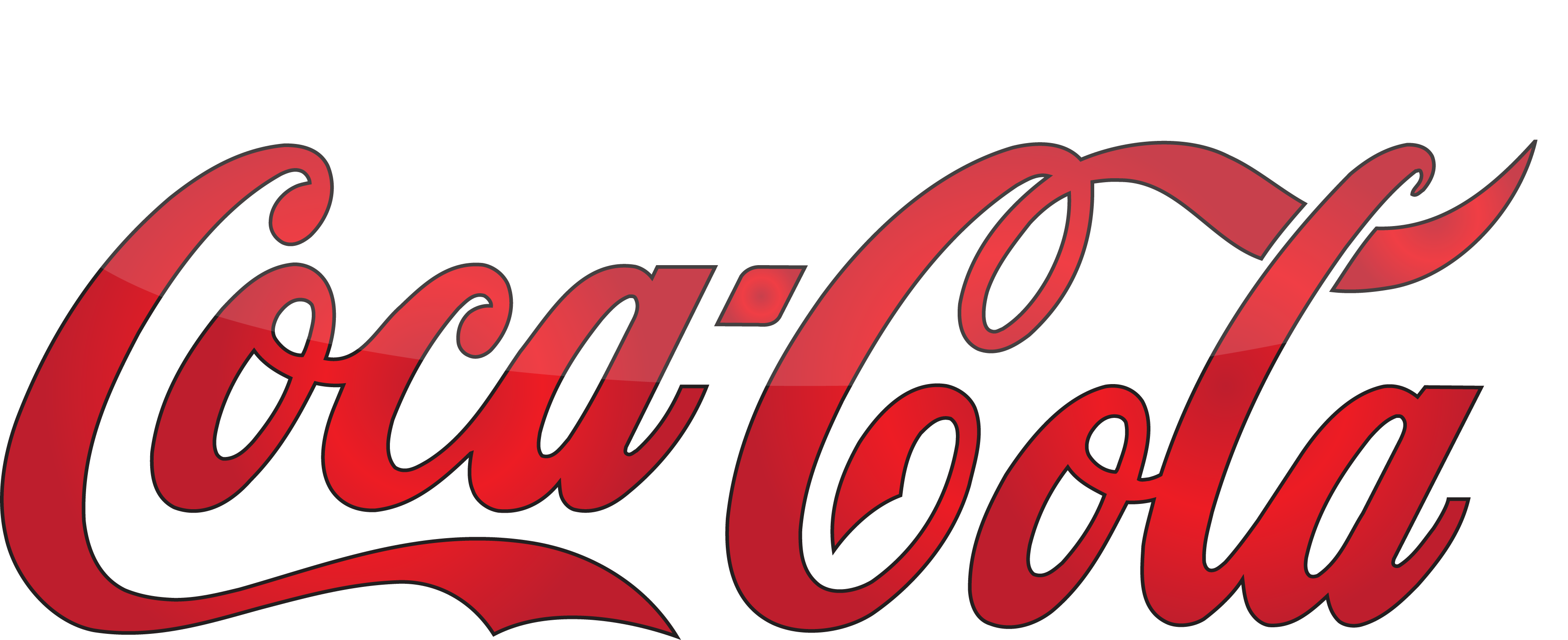 Coca-cola Fizzy Drinks Clip Art - Coca-cola Fizzy Drinks Clip Art (3571x1458)