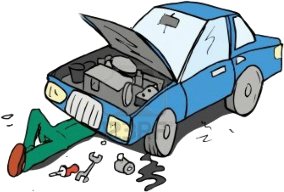 Make Use Of The Efficient Car Repair And Services From - Mechanic Cartoon (595x445)