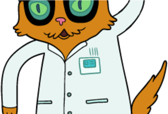 Le Chat Scientifique - Cat Person Adventure Time (630x400)