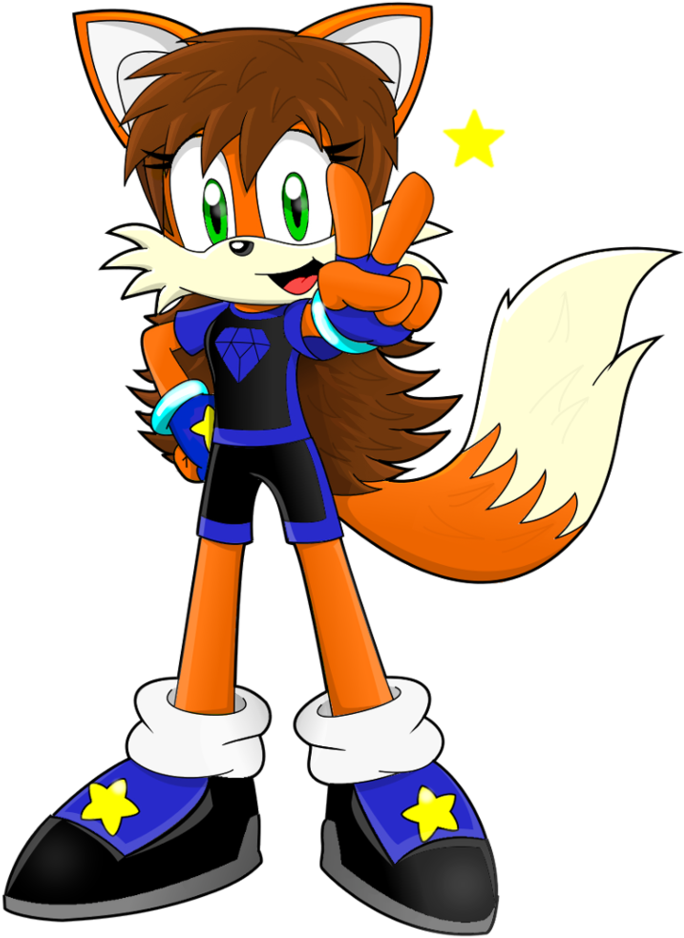 Sparkles V Of Victory By Blazegtr - Sonic Boom Sparkle The Fox (782x1022)