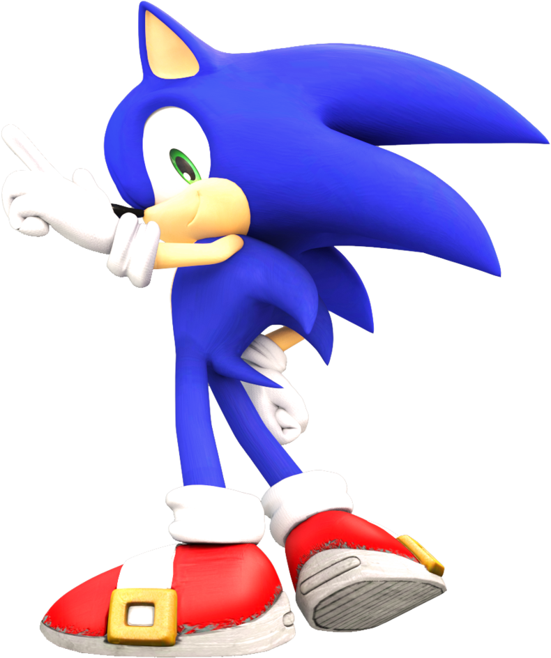 Sonic 06 Victory Pose By Finnakira - Sonic The Fighters Sonic (900x1060)