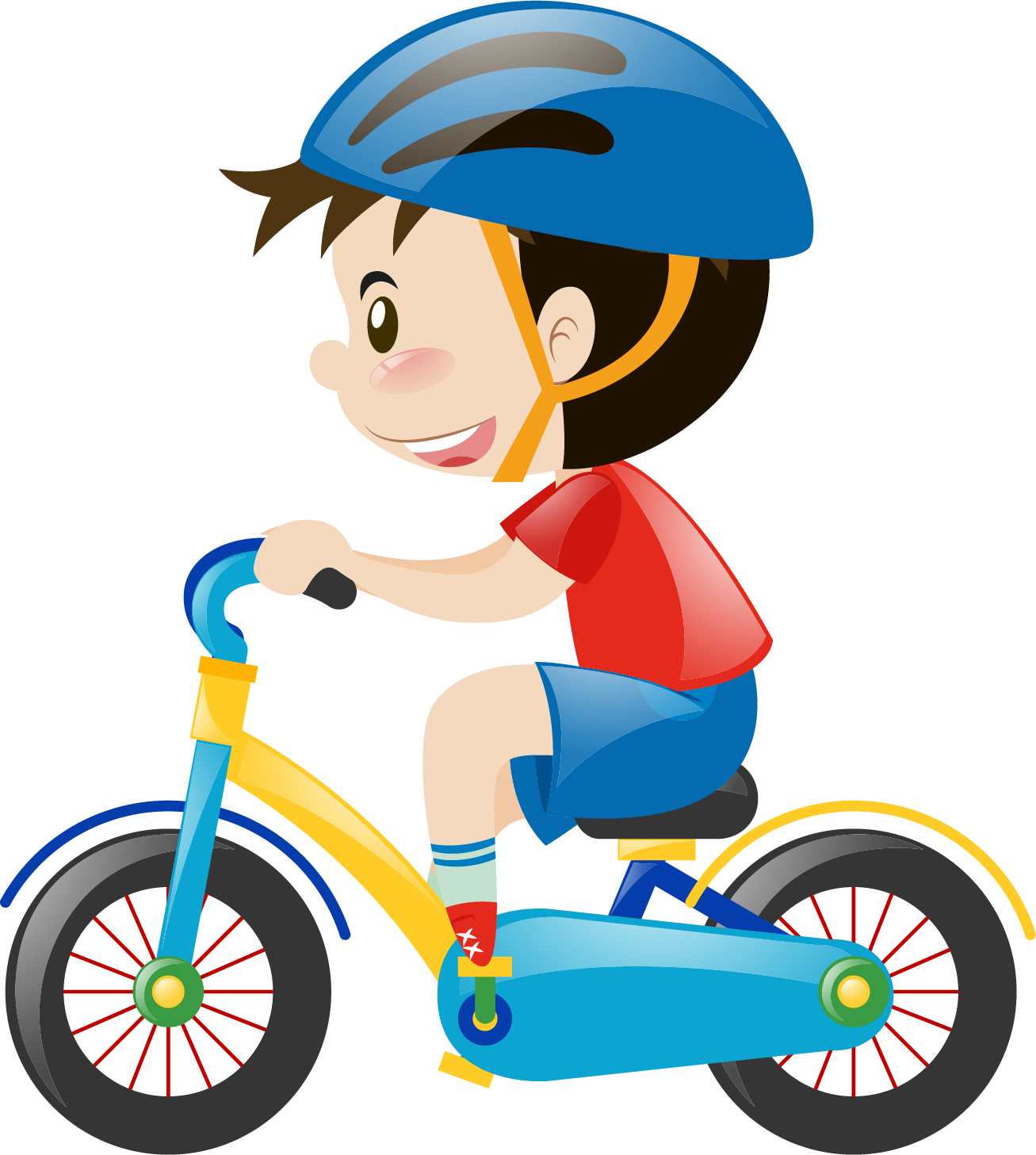 Cartoon Child Car - Car Cartoon Images Png (1307x1457)