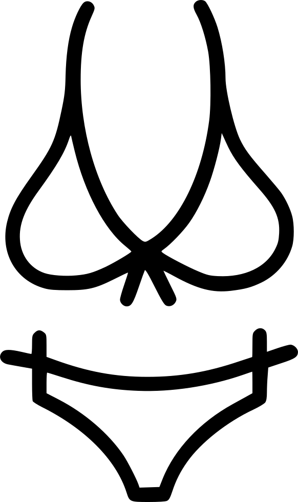 Cloth Women Bra Panties Under Garments Comments - Bra And Panties Icon (582x980)