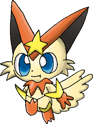 ~my Version Of Victin's Victory Forme~ By Superstar1990 - Cartoon (326x431)