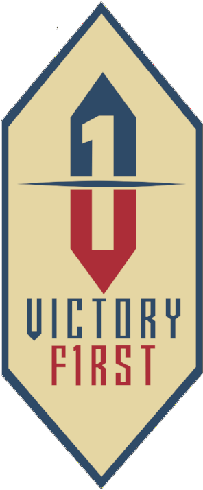 Victory First Diamond "badge" Decal - Decal (388x800)