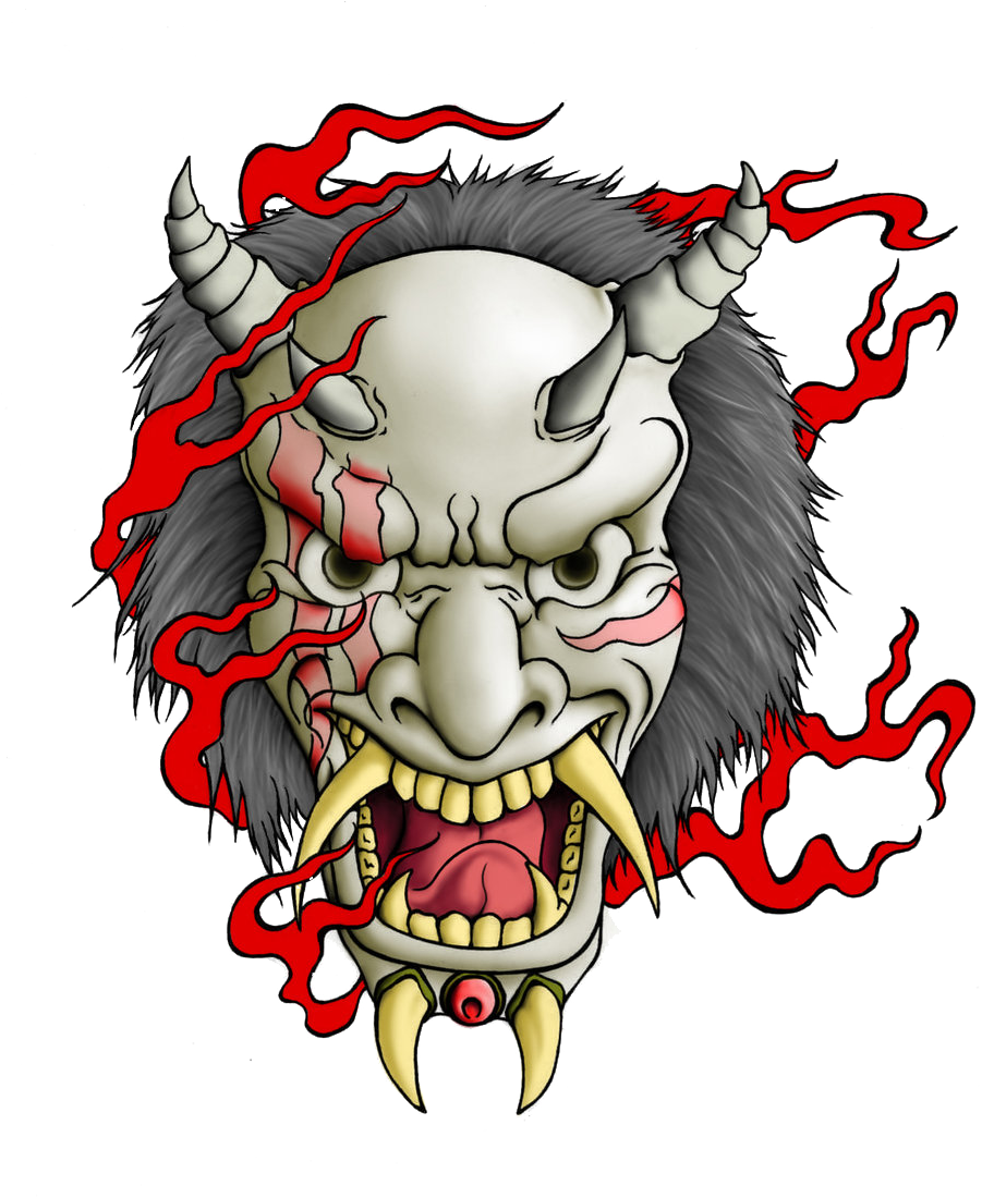 Oni Mask Png Free Download - Oni Mask Png (900x1122)