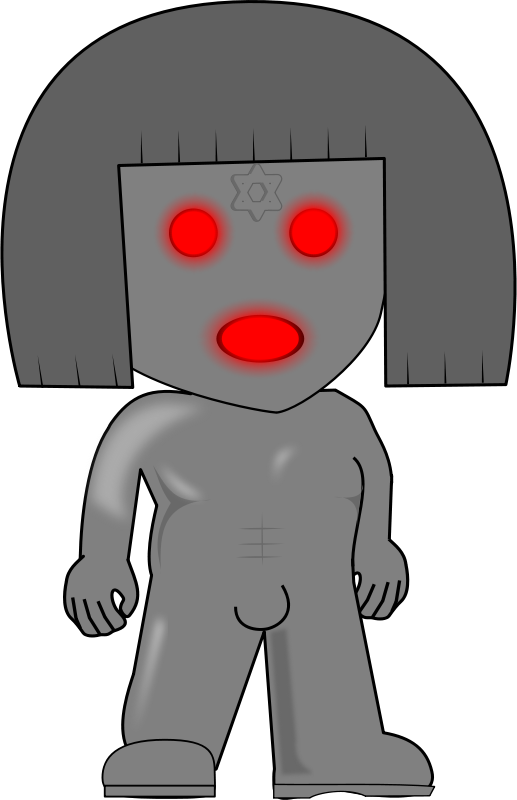 Free Golem - Clip Art (517x800)