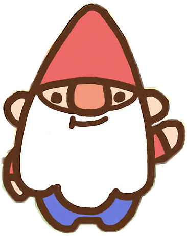 Clawbert Cute Kawaii Cartoon Gnome Gardengnome Garden - Kawaii (366x462)