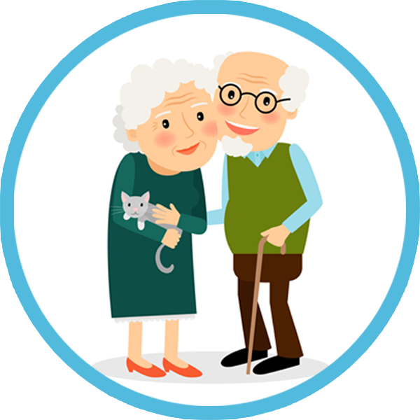 For Elders - Grand Father And Grand Mother (600x600)