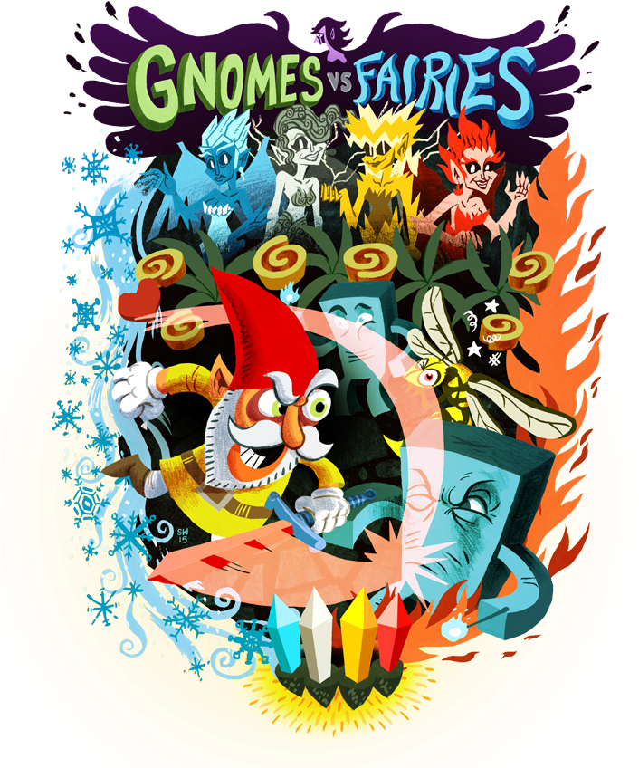 Fairies Windows, Mac, Linux, Android, Androidtab Game - Gnomes Vs Fairies Pc Game (720x936)