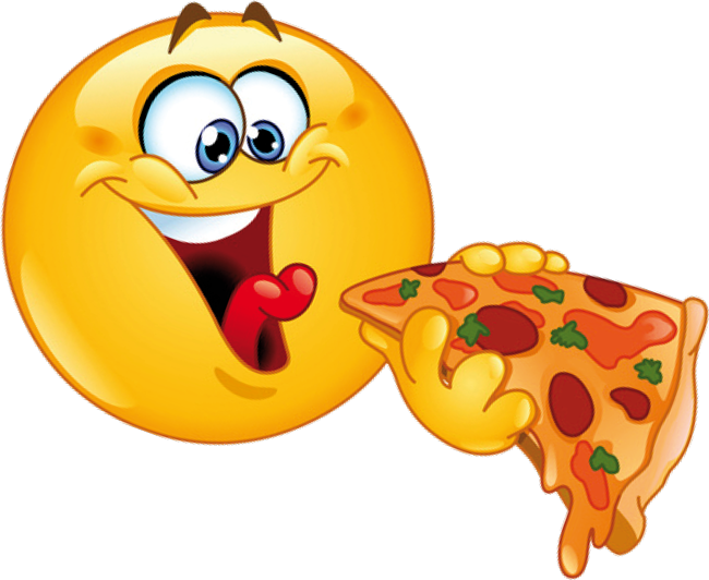 Pizzaria Take-out Ham Food - Pizza Emoji Pillow Case (650x532)