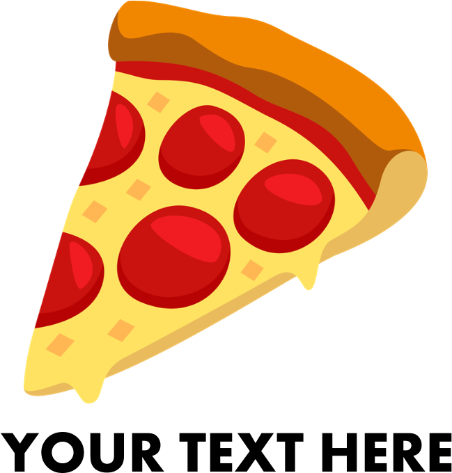 Pizza Emoji Personalized Cap - Pizza Emoji Png (700x700)