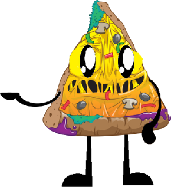 Putrid Pizza - Shopkins And Grossery Gang (580x634)