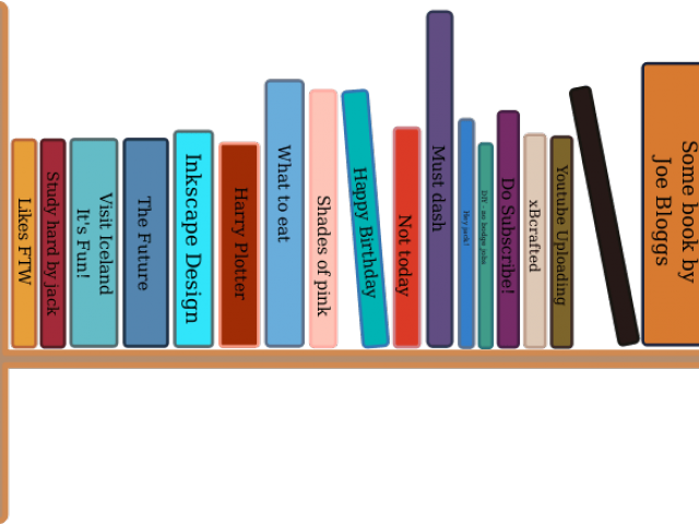 Shelf Clipart Sketch Book - Book Shelf Clip Art (640x480)