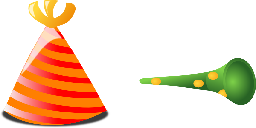 05 Mar 2015 - Party Horn Png Vector (512x256)