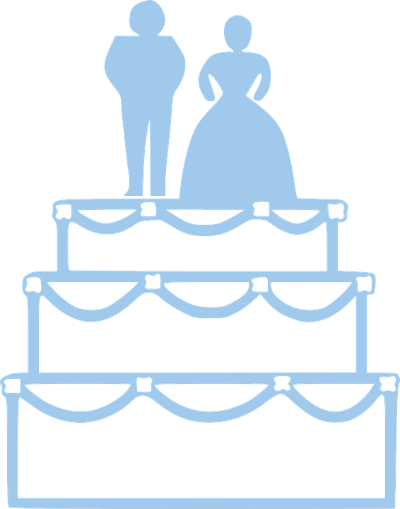 Wedding Cake Clipart - Wedding Cake Clip Art (566x720)
