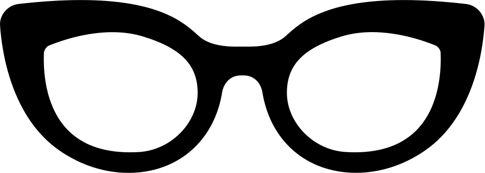 Glasses Of Cat Eyes Shape Comments - Glasses Of Cat Eyes Shape Comments (981x350)