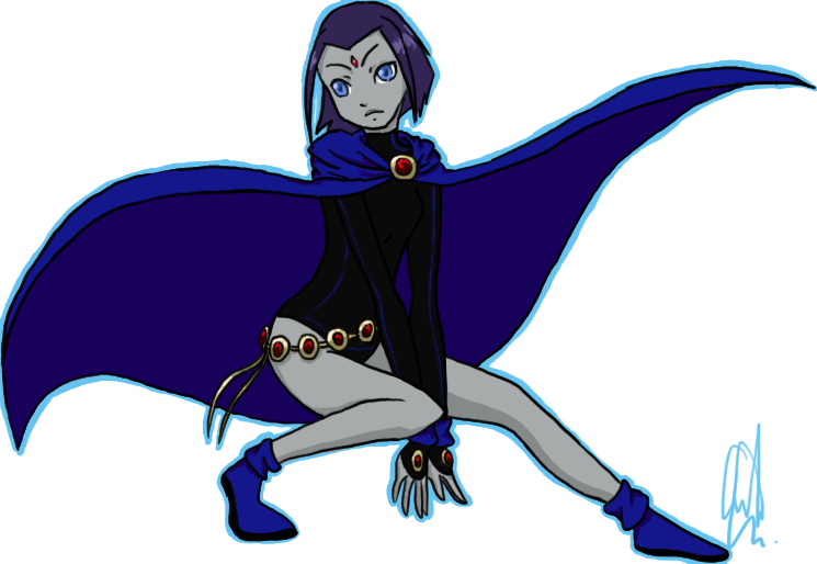 Tt-raven By Crissygim - Raven Tt (745x514)