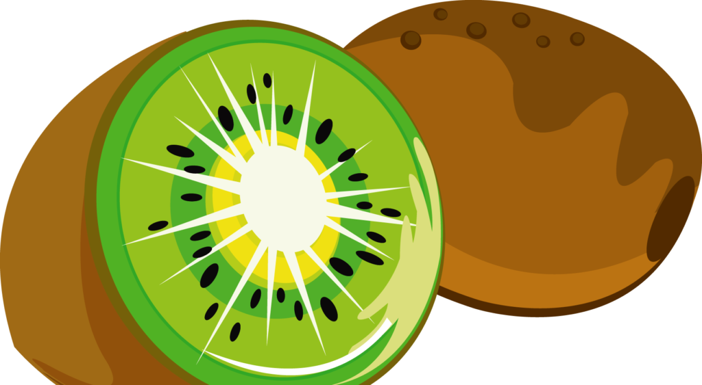 Kiwifruit Auglis Clip Art - Kiwi Clipart Png (1024x563)