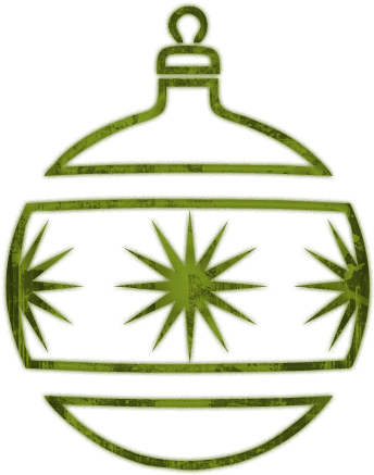Christmas Ornament Clipart Black And White - Christmas, Black And White Baubles And Snowflakes Card (512x512)