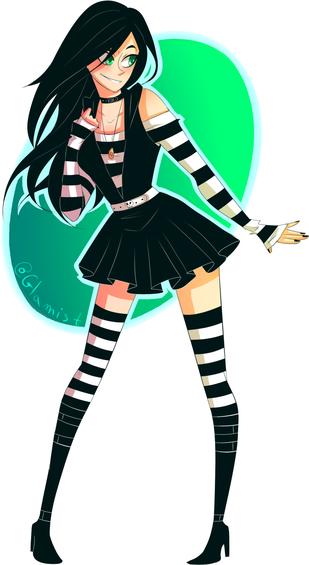 Raven By Glamist Commission - Elements Bob By Glamist (1024x1850)