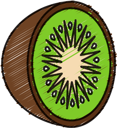 Kiwi Fruit Icon - Circle (550x550)