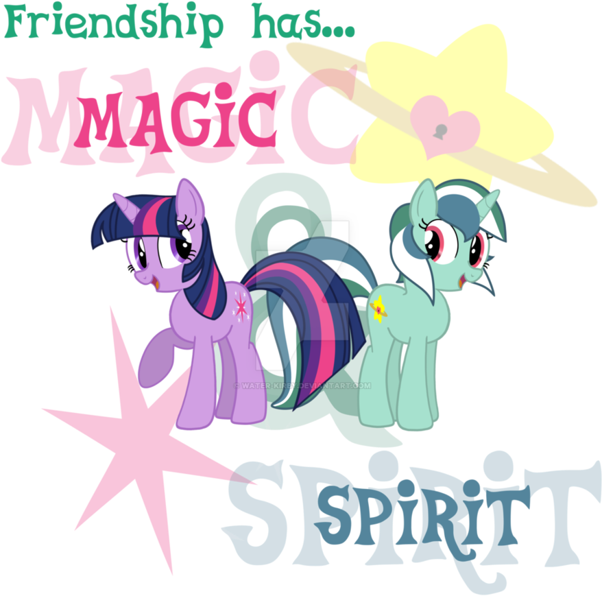 Twilight Sparkle And Starburst By Water-kirby - Cartoon (894x894)