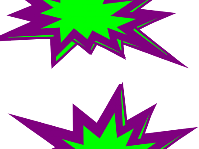 Comics Clipart Starburst - Clip Art (640x480)