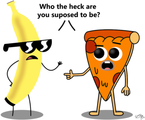 Pizza Steve Banana Gif (800x523)