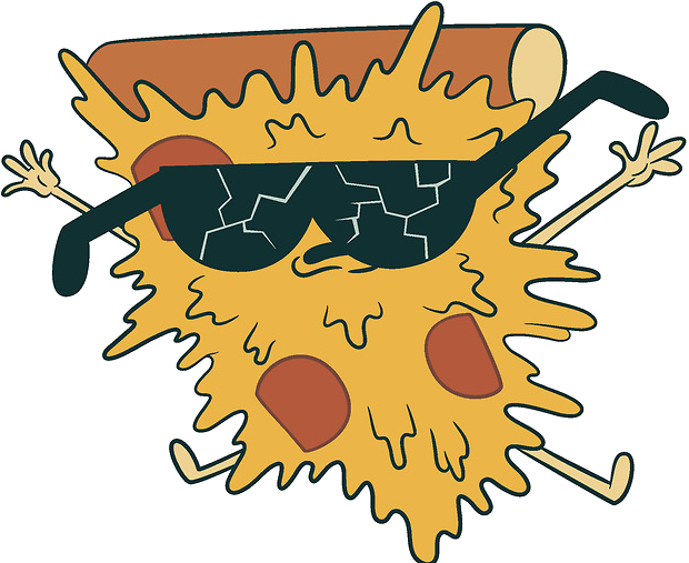 Squished Steve - Uncle Grandpa Pizza Steve Png (634x509)