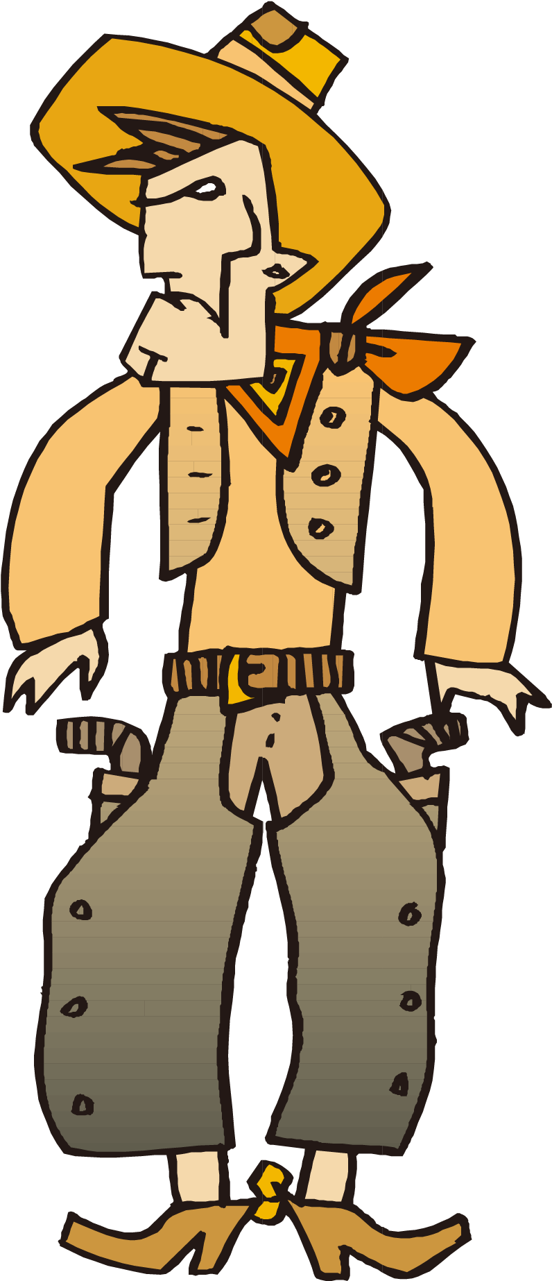 Cartoon Clip Art - Man (937x1957)