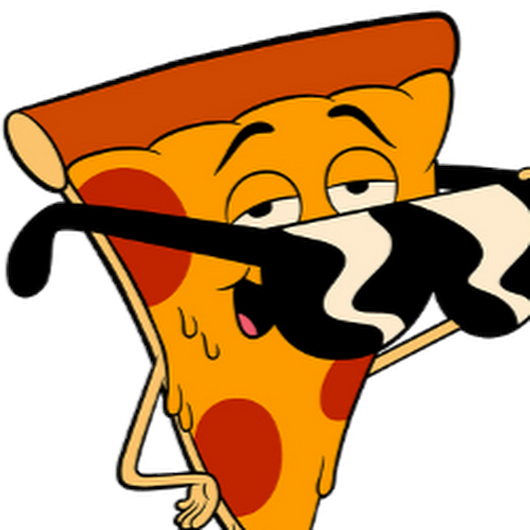 Photo - Pizza Cartoon Png (530x530)