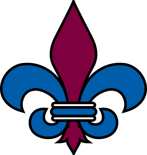 Fleur De Lis Svg Clip Arts 570 X 598 Px - St Joan Of Arc Symbols (570x598)
