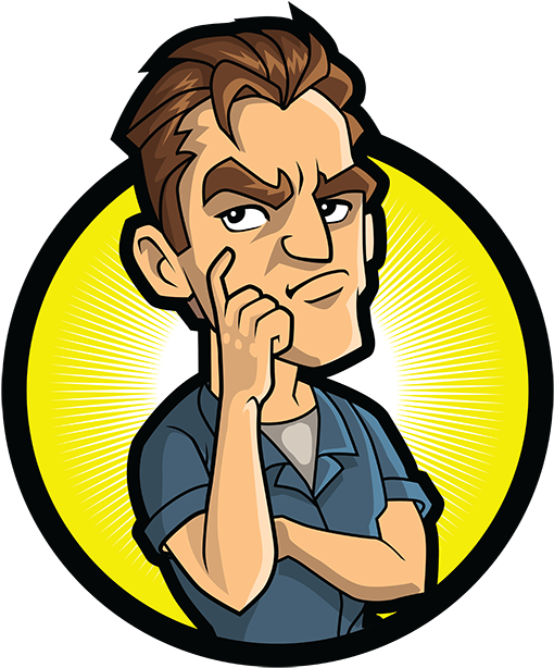 Reasonably Angry Man - Angry Man Png (533x624)