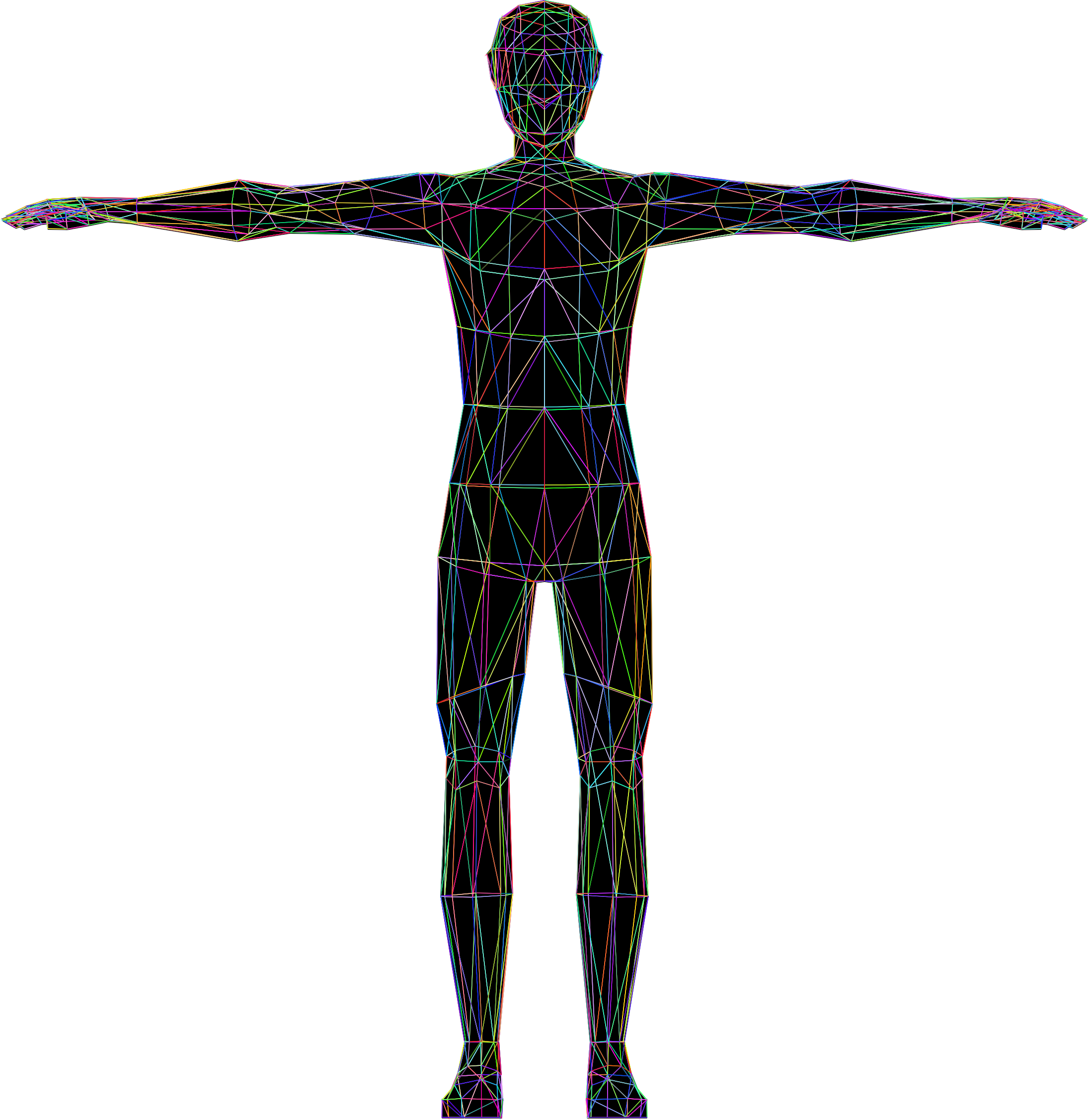Vitruvian Man Human Body Homo Sapiens Drawing Clip - Vitruvian Man Human Body Homo Sapiens Drawing Clip (2192x2254)