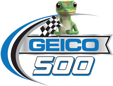 Dega Logo - Geico 500 Logo Png (520x293)