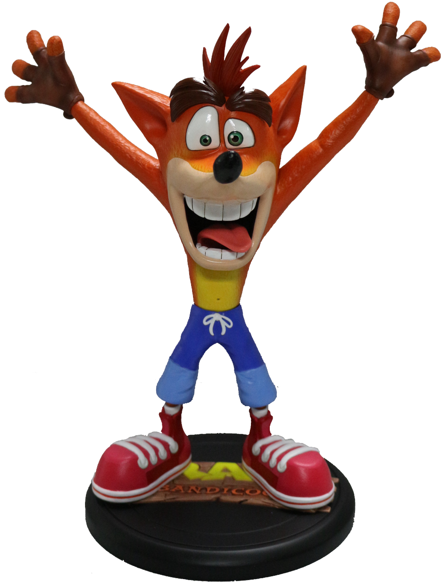Crash Bandicoot 🌎 On Twitter - Crash Bandicoot First 4 Figures (907x1200)