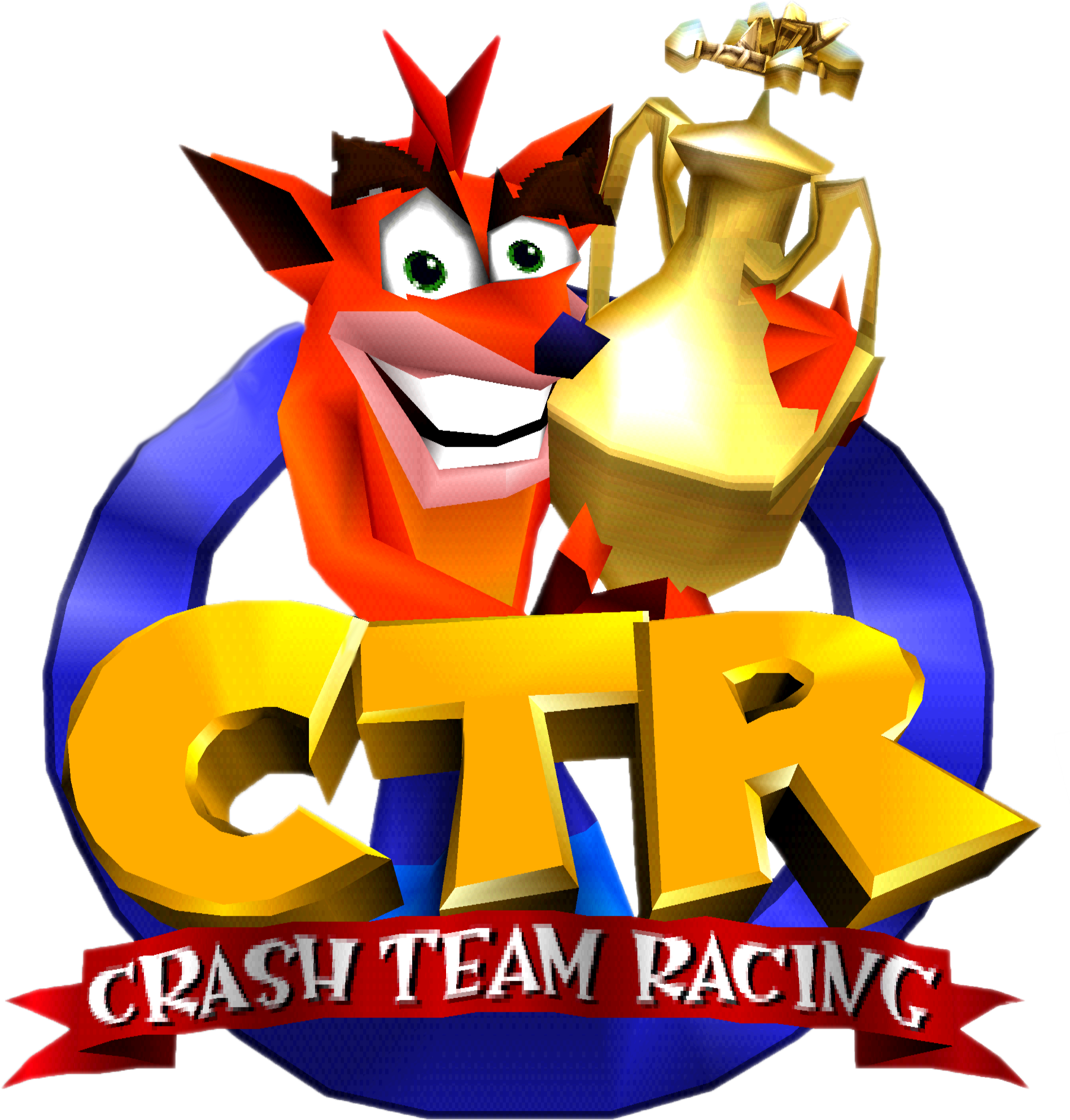 Crash Team Racing - Crash Team Racing Logo (1895x1982)