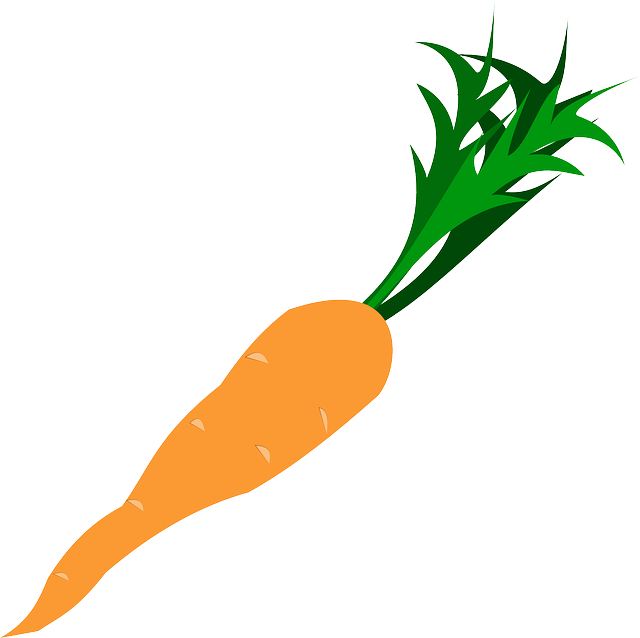 Veggie Carrot, Root, Vegetable, Vitamin, Salad, Veggie - Carrot Clipart Png (640x638)