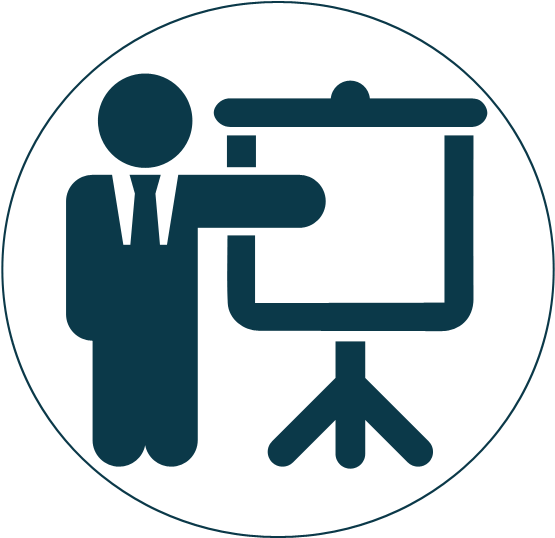 Be A Exhibitor - Clip Art Presentation (585x558)