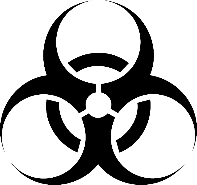 Empire Students Be Ready - Biohazard Black And White (640x602)