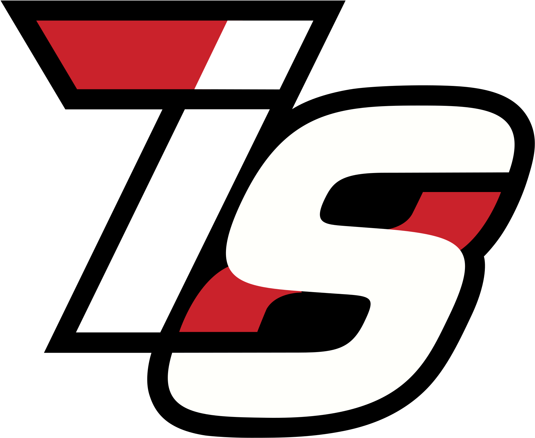 78 Black Outline - Iowa Speedway New Logo (2000x1676)