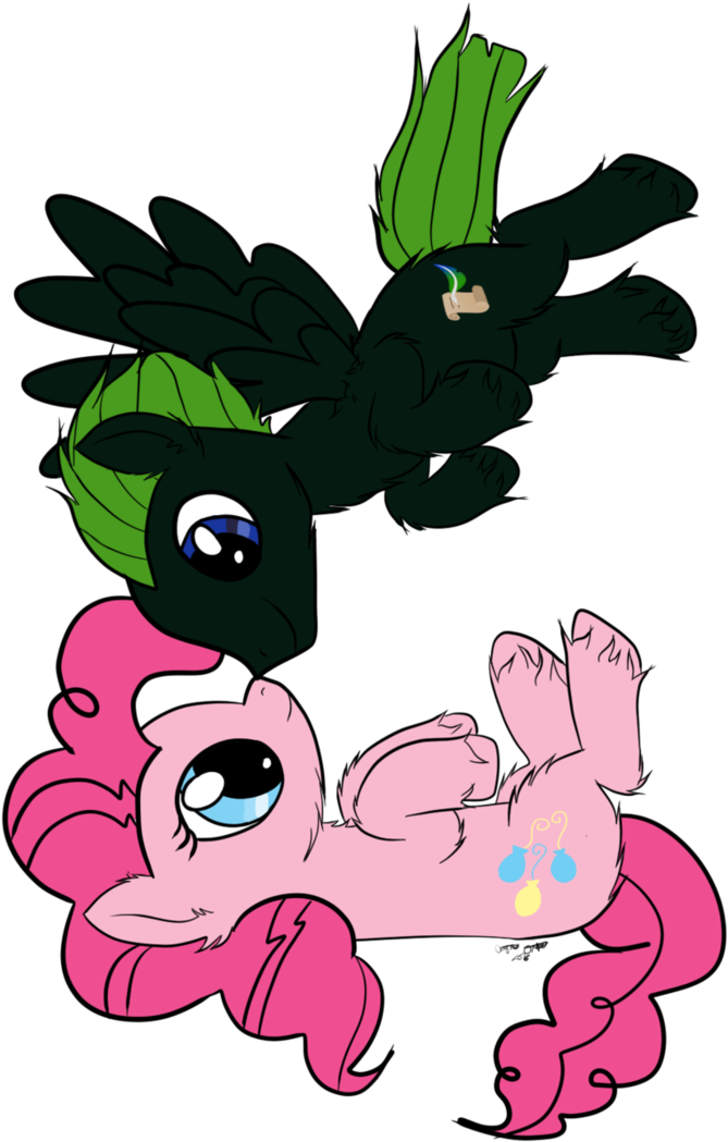 Pinkie Pie X Oc By Cruelunicorn - Cartoon (730x1095)